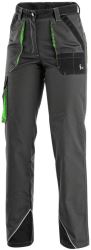 Kalhoty do pasu dámské SIRIUS AISHA, šedo-zelené