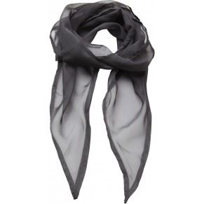 Dámský šifónový šátek, dartk grey
