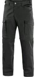 Kalhoty CXS VENATOR, odepínací nohavice, černé