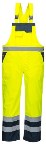 Laclové kalhoty S488, žluté