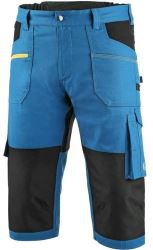 3/4 kalhoty CXS  STRETCH, středně modré