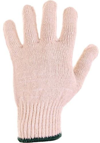 Textilní rukavice FLASH, bílé, vel. 10  0001-99