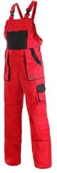 Kalhoty do pasu CXS LUX ROBIN, červeno-černé