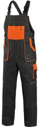 Kalhoty s laclem CXS LUXY ROBIN, černo-oranžové