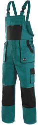 Kalhoty s laclem CXS LUXY ROBIN - prodloužené 194cm, zeleno-černé