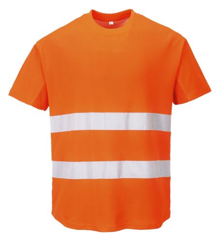 C394 - Tričko Mesh, oranžové