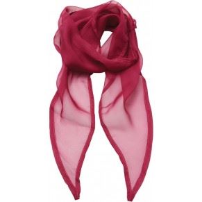 Dámský šifónový šátek, hot pink
