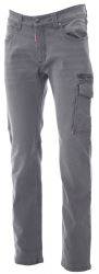Vícekapsové kalhoty džínového střihu Payper WEST, ocelově šedé