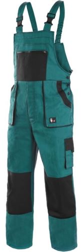 Kalhoty s laclem zateplené CXS LUXY MARTIN, zeleno-černé