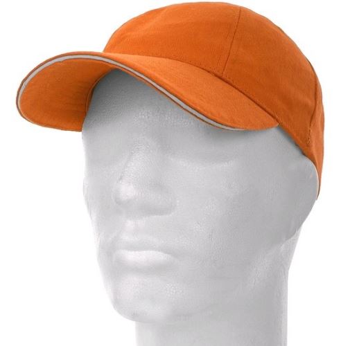 Čepice s kšiltem JACK, baseballová, oranžová