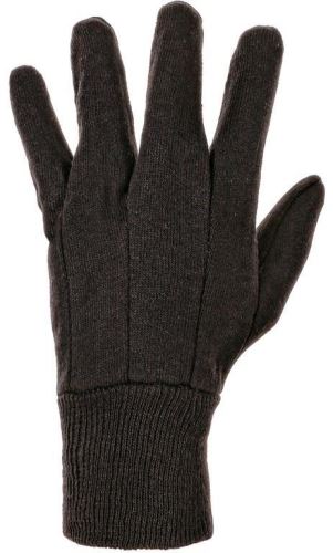 Textilní rukavice NOE, hnědé, vel. 09   0001-L7