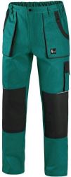 Kalhoty do pasu CXS LUXY JOSEF, zeleno-černé