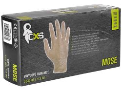 Jednorázové rukavice vinylové CXS MOSE