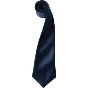Saténová kravata, navy