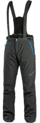 Zimní softshell kalhoty CXS TRENTON, černo-modré