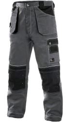 Kalhoty zateplené CXS ORION TEODOR, šedo-černé