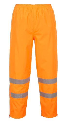 S487 - Hi-Vis prodyšné kalhoty, oranžové