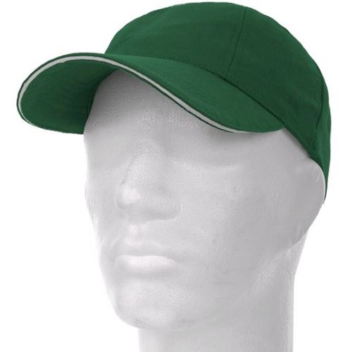 Čepice s kšiltem JACK, baseballová, zelená