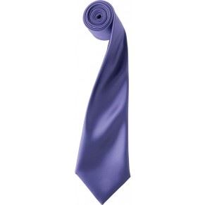 Saténová kravata, fialová