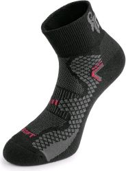 Ponožky CXS SOFT, černo-červené
