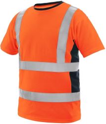 Tričko výstražné CXS EXETER, oranžové