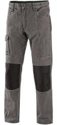 Kalhoty CXS jeans NIMES III, šedé