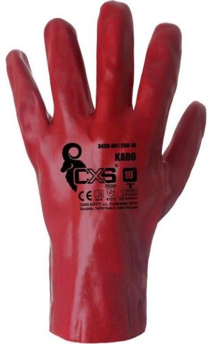 Povrstvené rukavice KADO, vel. 10  0006-05