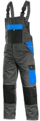 Kalhoty s laclem CXS PHOENIX CRONOS, zkrácené 170-176cm, šedo-modré