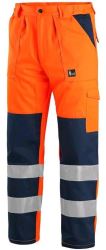 Kalhoty do pasu výstražné CXS NORWICH, oranžové
