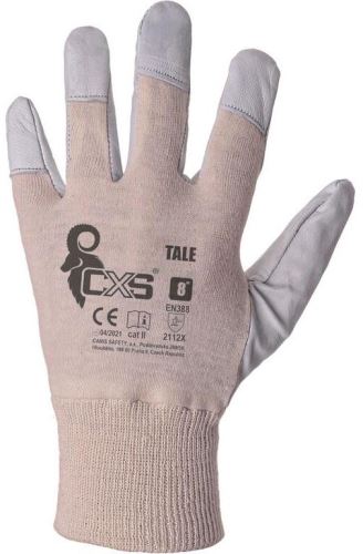 Kombinované rukavice TALE, vel. 08    0002-M7