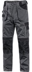 Kalhoty zkrácené CXS ORION TEODOR, zimní - zkrácené 170-176cm, šedo-černé