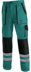 Kalhoty do pasu pánské LUXY BRIGHT, zeleno-černé
