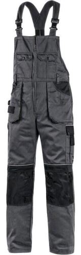 Kalhoty s laclem ORION KRYŠTOF, šedo-černé