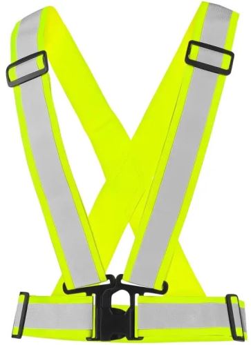 Reflexní žlutý kříž VWOT0158-ZL