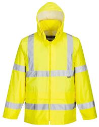 Reflexní bunda Hi-Vis do deště, žlutá